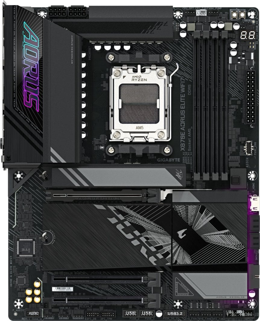 Pllakë amë Gigabyte X870E AORUS ELITE WIFI7