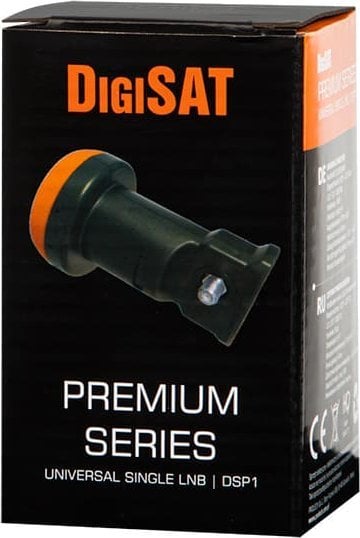 Konvertor satelitor Blow 77-207 DigiSAT Single DS1 Premium, 4K Full HD, rezistent ndaj UV, gri