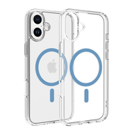 Dviced MagSafe iPhone 16 Plus Clear Case, Blue
