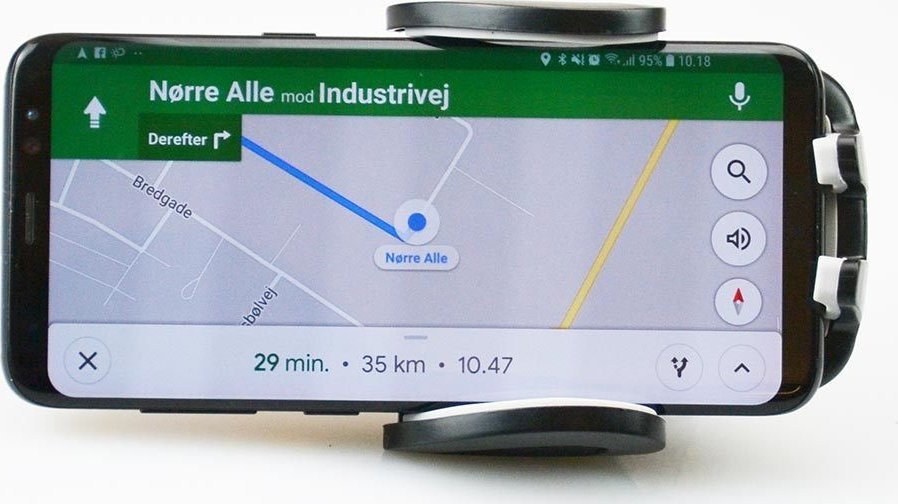 Mbajtëse universale Kram për smartphone, 50 95 mm, e zezë