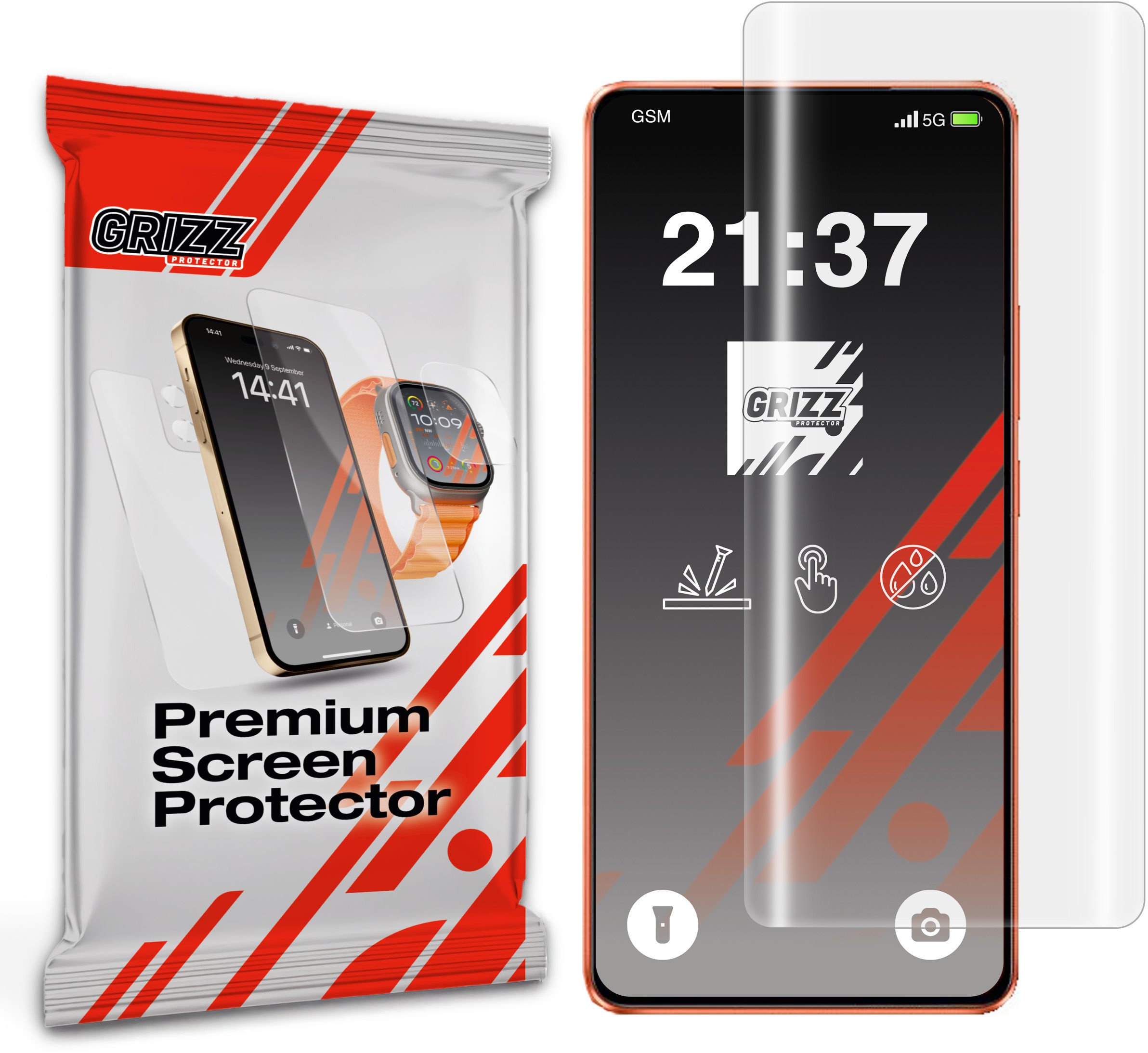 Folie mbrojtëse Hydrogel për ekran Vivo IQOO Z10 Turbo, transparencë e lartë, instalim i lehtë