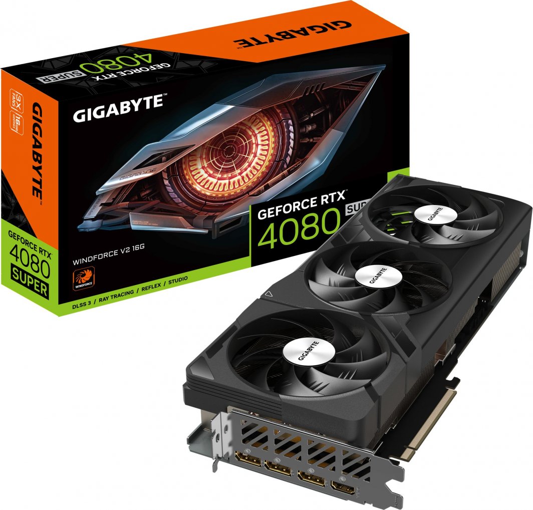 Kartelë grafike Gigabyte GeForce RTX 4080 SUPER Windforce V2 16GB GDDR6X