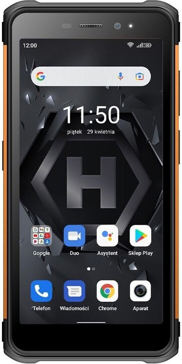 Celular myPhone Hammer Iron 4, 4GB RAM, 32GB, portokalli