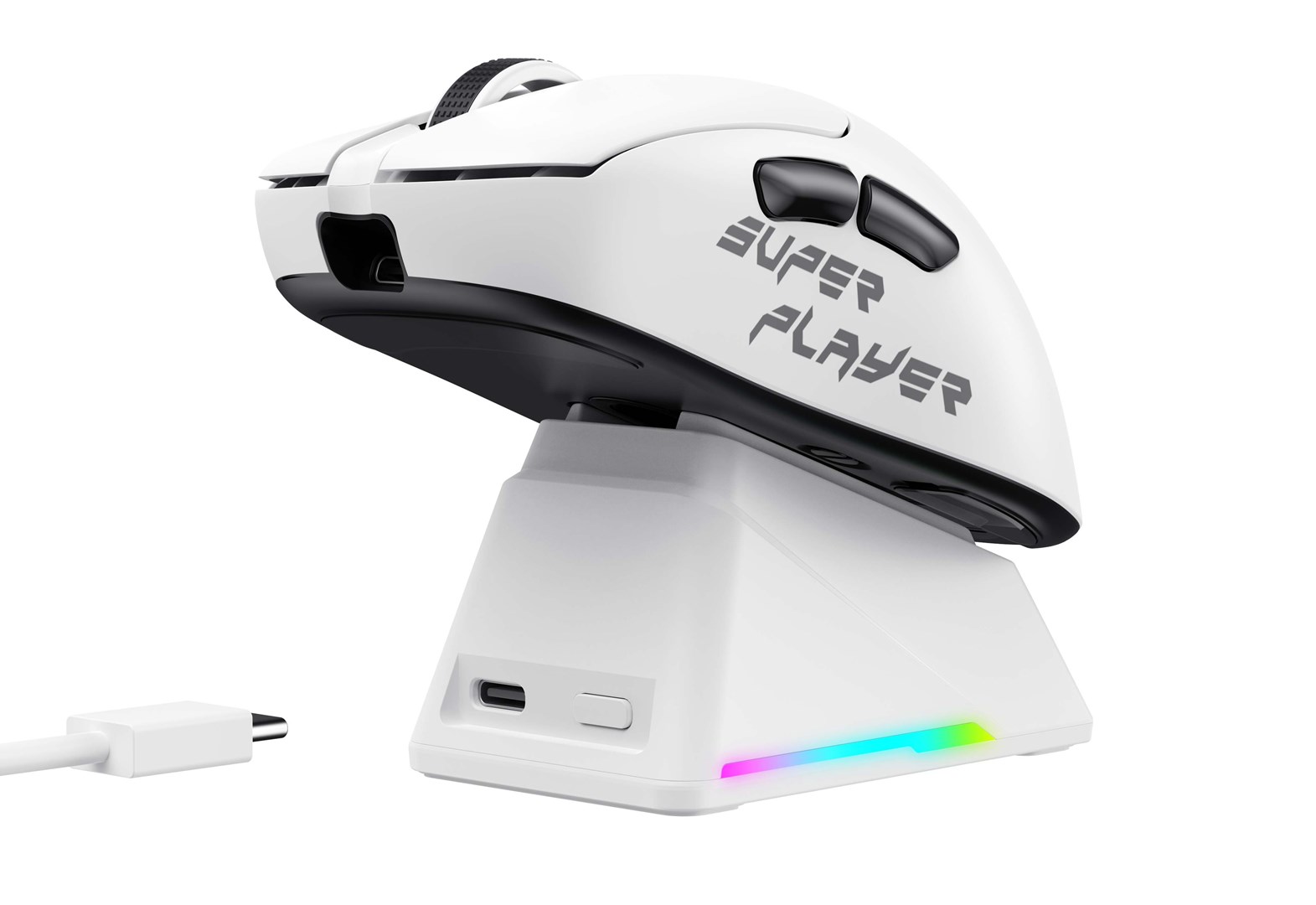 Maus gaming Havit StarBlaze 1, pa tela 2.4 GHz dhe Bluetooth, deri 26000 DPI, bardh e zi