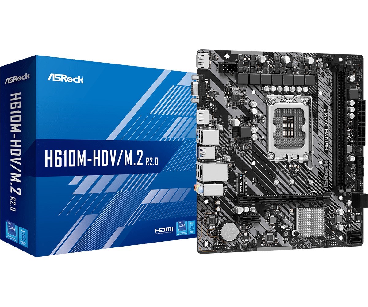 Pllakë amë ASRock H610M-HDV/M.2 R2.0