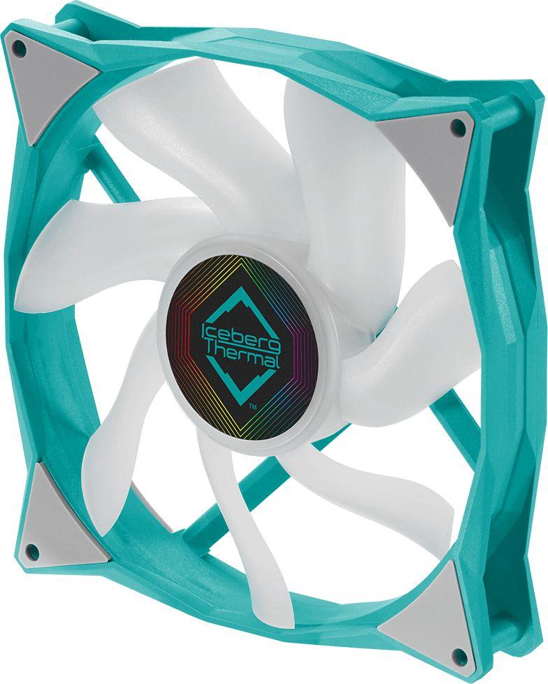 Ftohës Iceberg IceGALE ARGB, 140 mm, i gjelbër