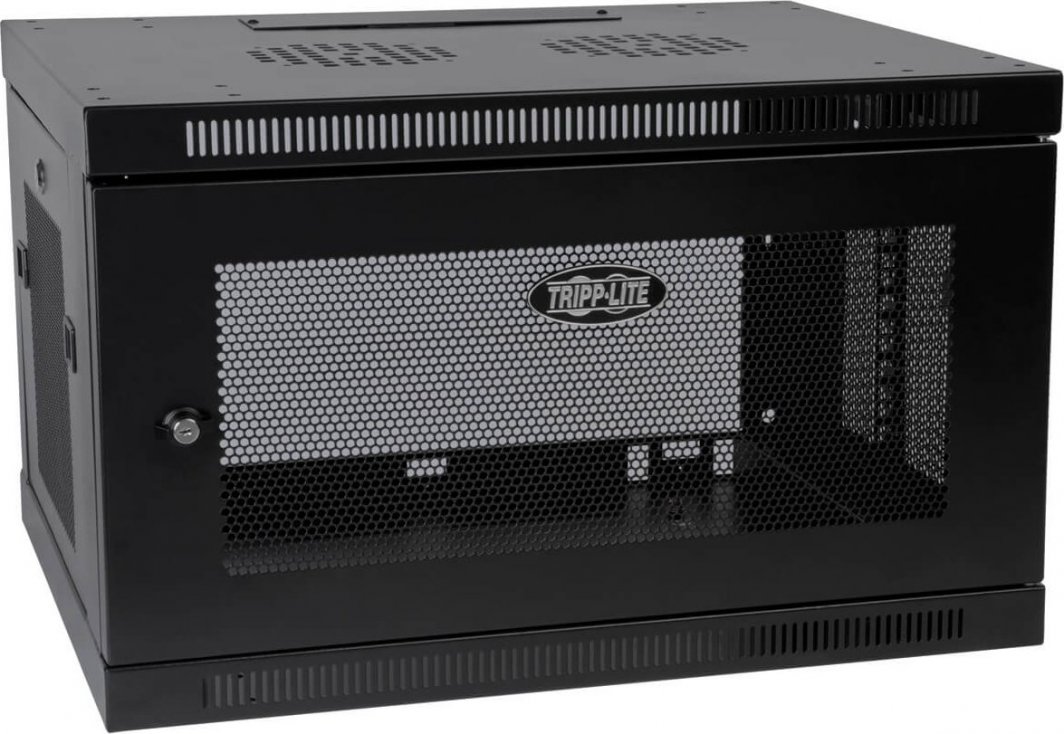 Raft muri Tripp Lite SmartRack SRW6UDP, 6U, profil i ulët, i zi
