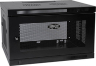 Raft muri Tripp Lite SmartRack SRW6UDP, 6U, profil i ulët, i zi