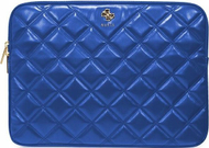 Mbulesë laptopi Guess Quilted 4G, 14", lëkurë ekologjike, blu