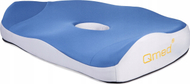 Jastëk ortopedik për ulje Orthopedic Contoured Seat Cushion, shkumë memorie, antirrëshqitës, gri