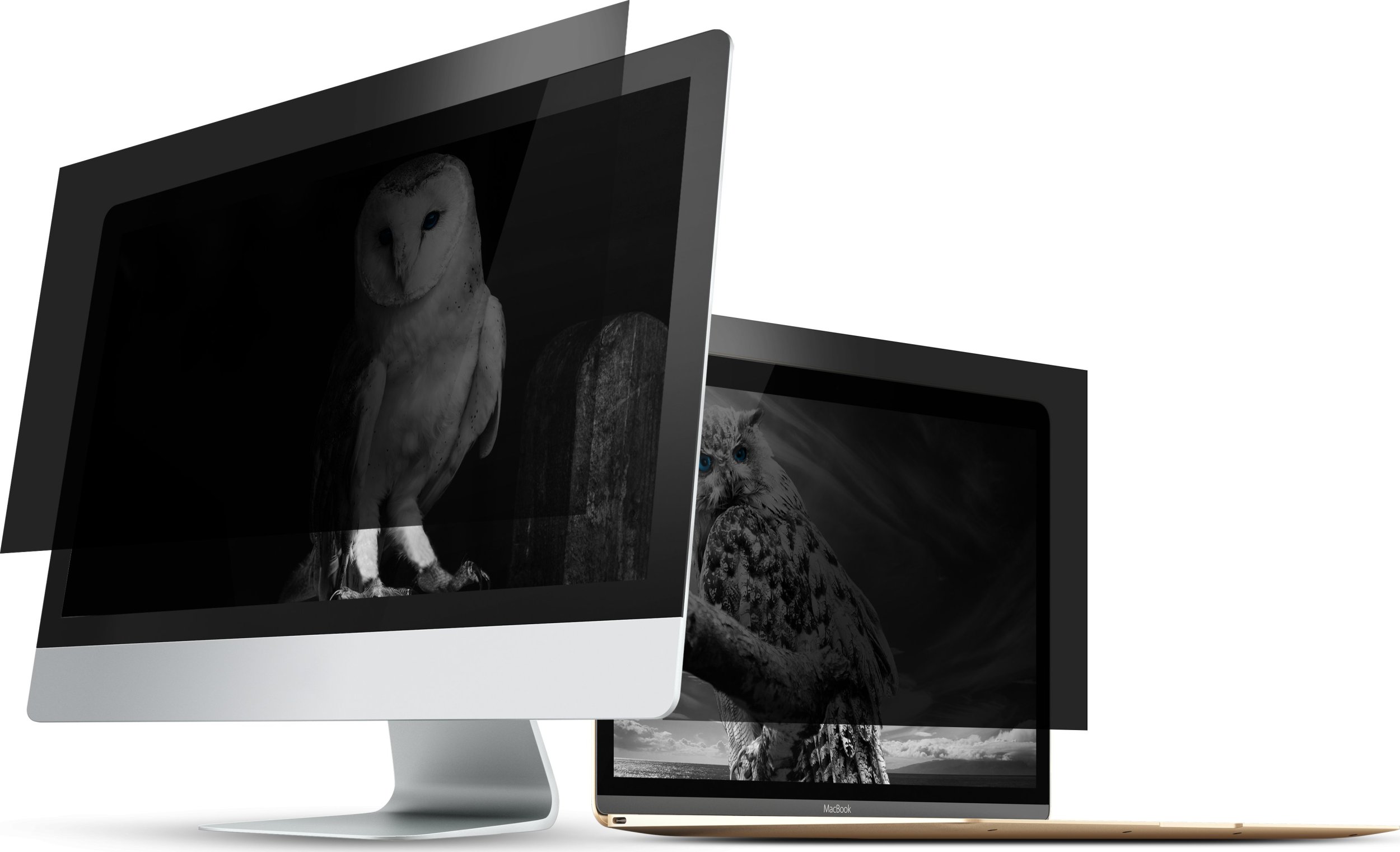 Филтер за приватност Natec OWL, 17.3\", за лаптоп, проѕирен