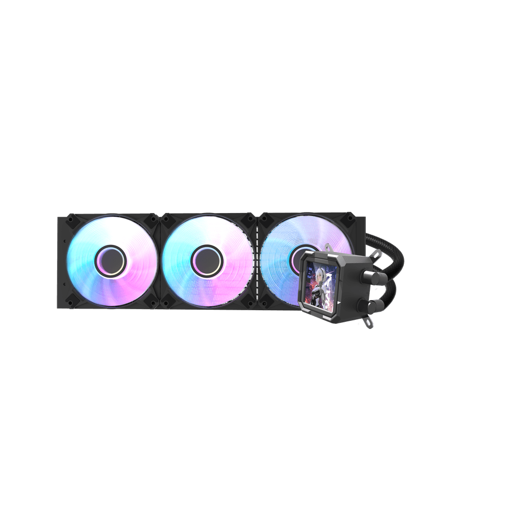 Ftohës Darkflash Liquid Cooler DV360 AIO, 360mm, i zi