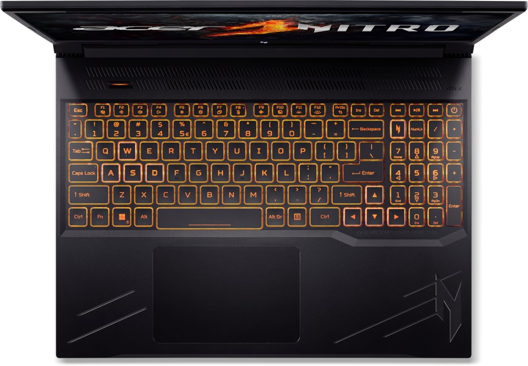Laptop Acer Nitro V 16 ANV16-41, 16", AMD Ryzen 5 8645HS, 8 GB RAM, 512 GB SSD, NVIDIA GeForce RTX 4050 Laptop GPU, i zi