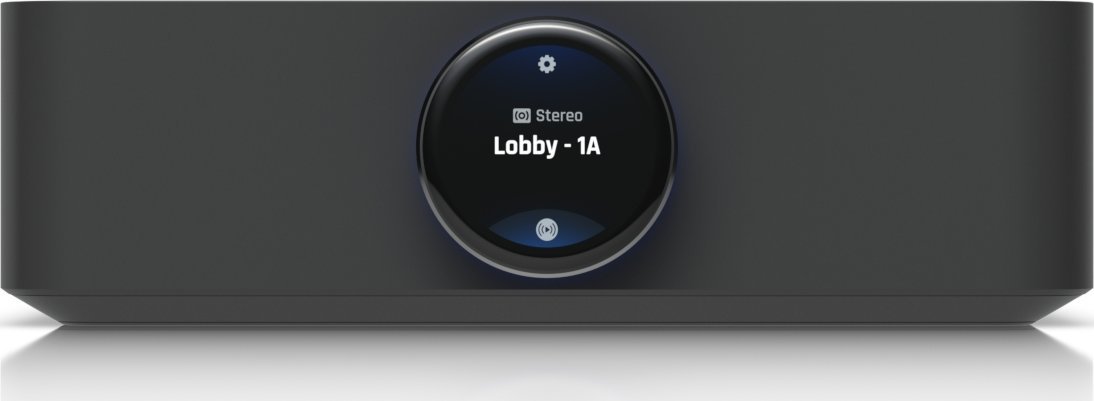Përforcues audio Ubiquiti PowerAmp Home, multi zonë, streaming, i zi
