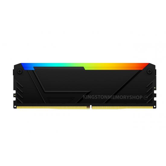 Memorie RAM Kingston FURY Beast, 32GB DDR4, 3600MT/s, RGB