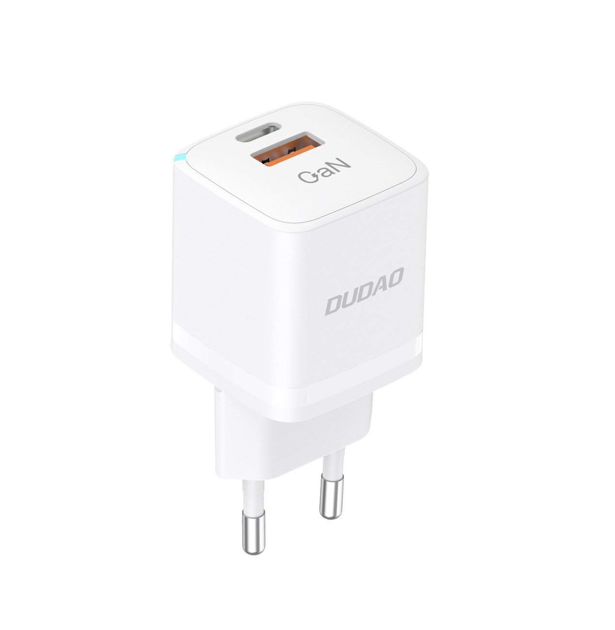 Karikues muri Dudao A13Pro GaN, 33W, USB C dhe USB A, i bardhë
