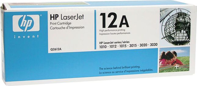 Toner HP 12A Q2612A, origjinal, i zi