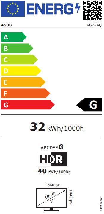 Monitor ASUS TUF VG27AQ, 27", IPS, QHD, 155Hz, i zi