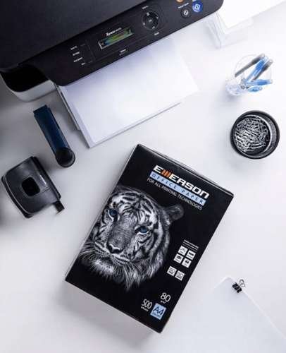 Letër kopjimi Iso Trade A4, 80g, karton 5 rimë, e bardhë