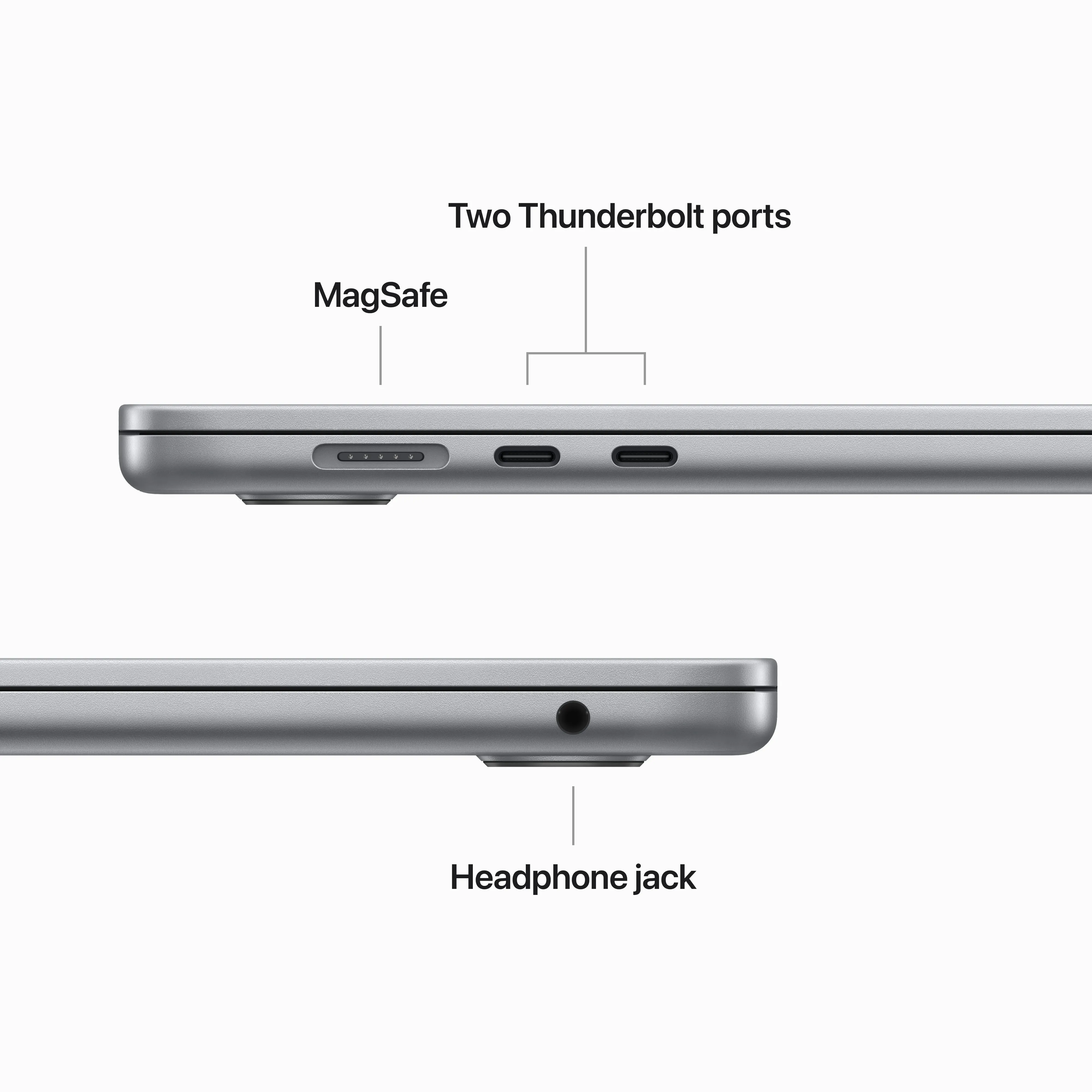 [OUTLET] Apple Macbook Air 15", M2 8-Core CPU, 16GB, 512GB, 10-Core GPU, Space Gray