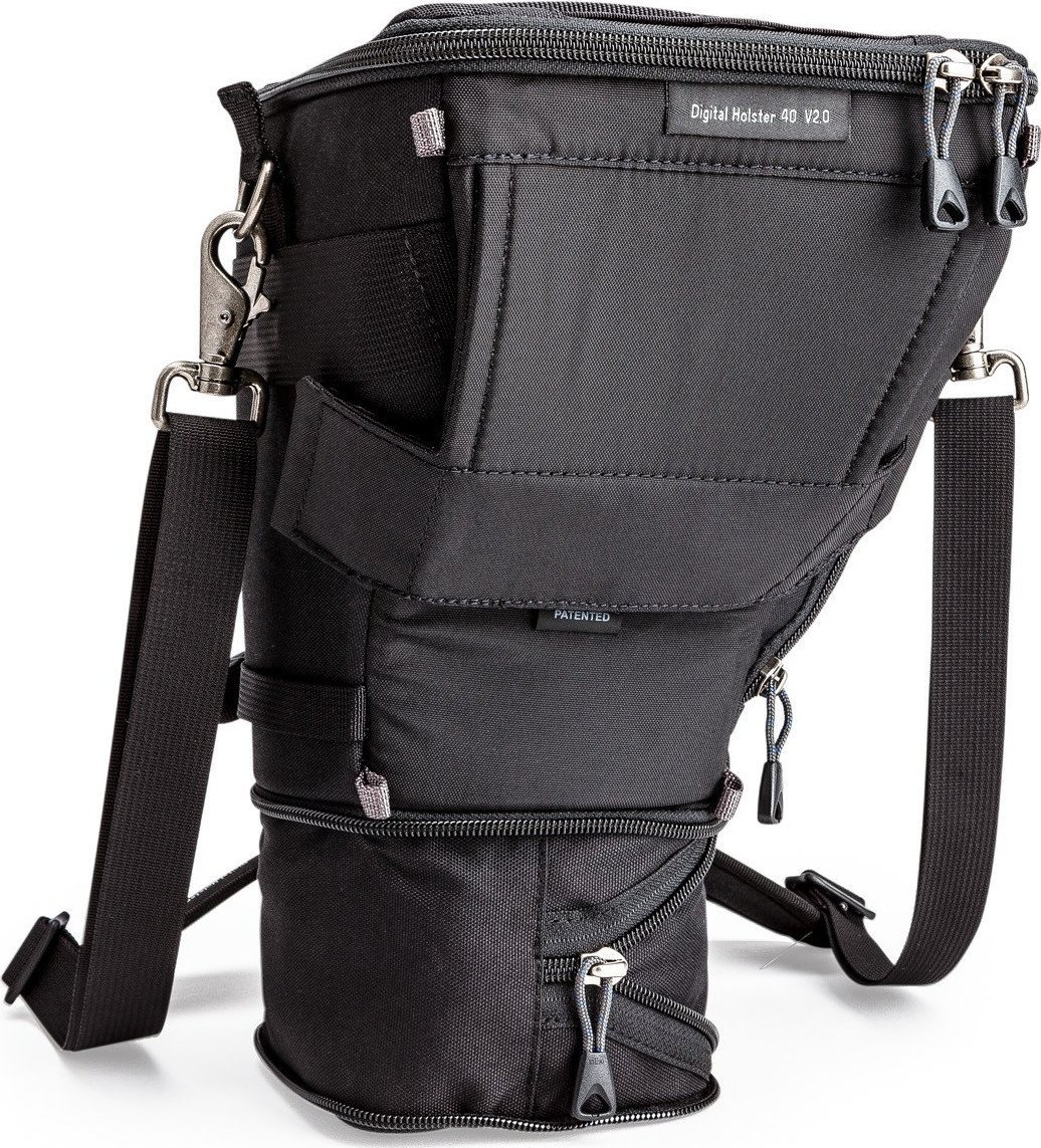 Çantë fotografike Think Tank Photo Digital Holster 40 V2.0, për DSLR dhe mirrorless, me mbulesë shiu, e zezë