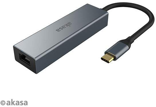 Stacioni Docking AKASA 4in1 USB 3.1 Type-C