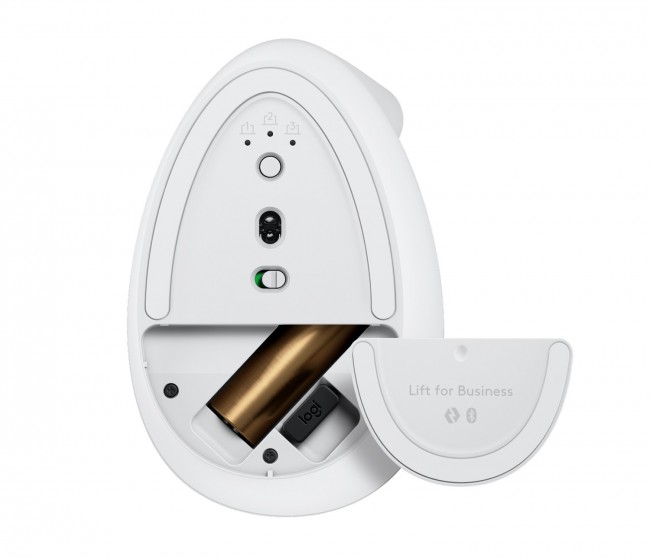 Maus wireless Logitech Lift, i bardhë