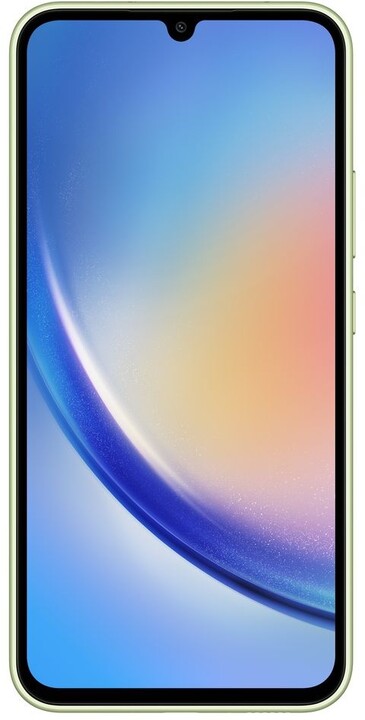 Celular Samsung Galaxy A34 5G, 6.6", 6GB RAM, 128GB, e gjelber e hapur