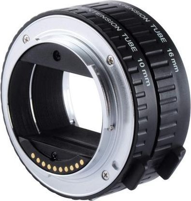 Set tuba zgjatues automatikë Viltrox DG-NEX, për lente Sony E dhe kamera NEX, i zi