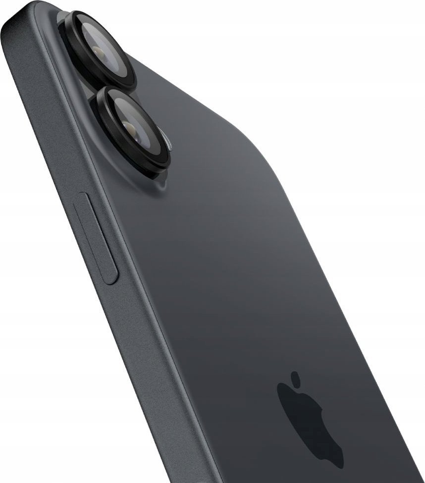 Mbrojtës kamere Spigen Glass tR EZ Fit Optik Pro, 2 copë, për iPhone 16 16 Plus, i zi