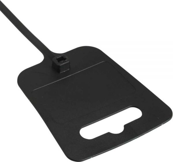 Lidhëse kabllosh InLine Cable Tie 59967J, set 100 copë, e zezë