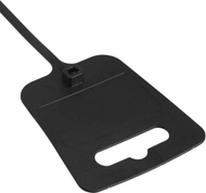 Lidhëse kabllosh InLine Cable Tie 59967J, set 100 copë, e zezë