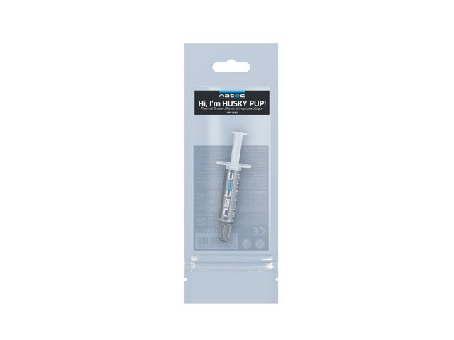 Pastë termike Natec Husky PUP NPT-1580, 0.5g, përçueshmëri e lartë, gri
