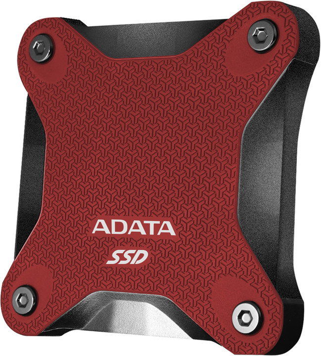 Disk i jashtëm ADATA ASD600Q, USB 3.1, 240GB, i kuq