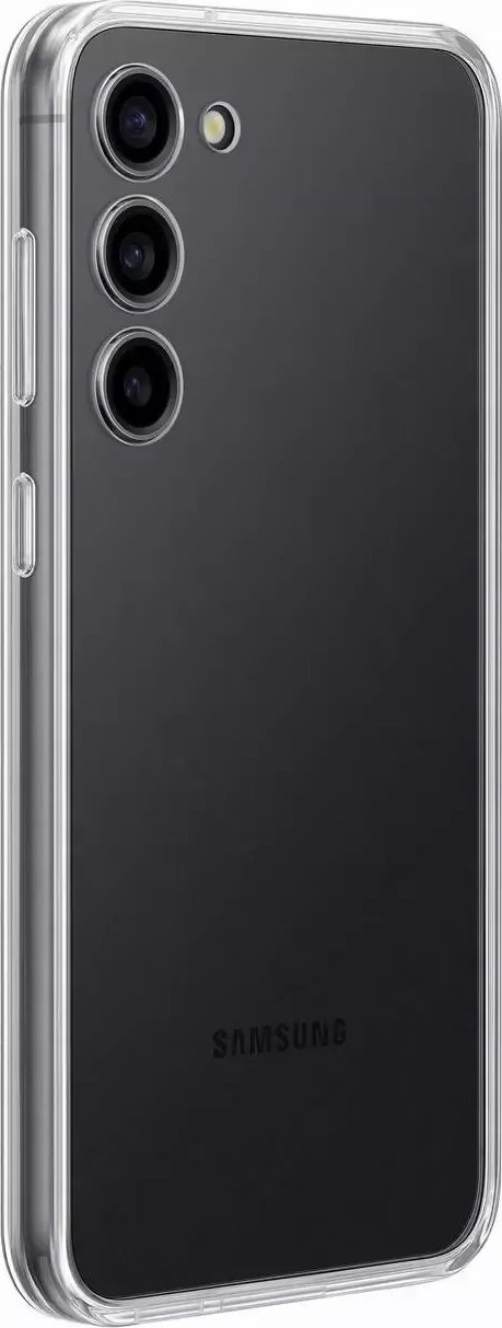 Mbrojtëse telefoni Samsung Frame Case Galaxy S23 Plus, TPU, me xhep për kartela, e zezë 4
