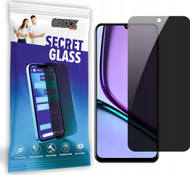 Xham mbrojtës privatësie Grizz SecretGlass për Realme Narzo N61, xham + film, shtresë qeramike, transparent