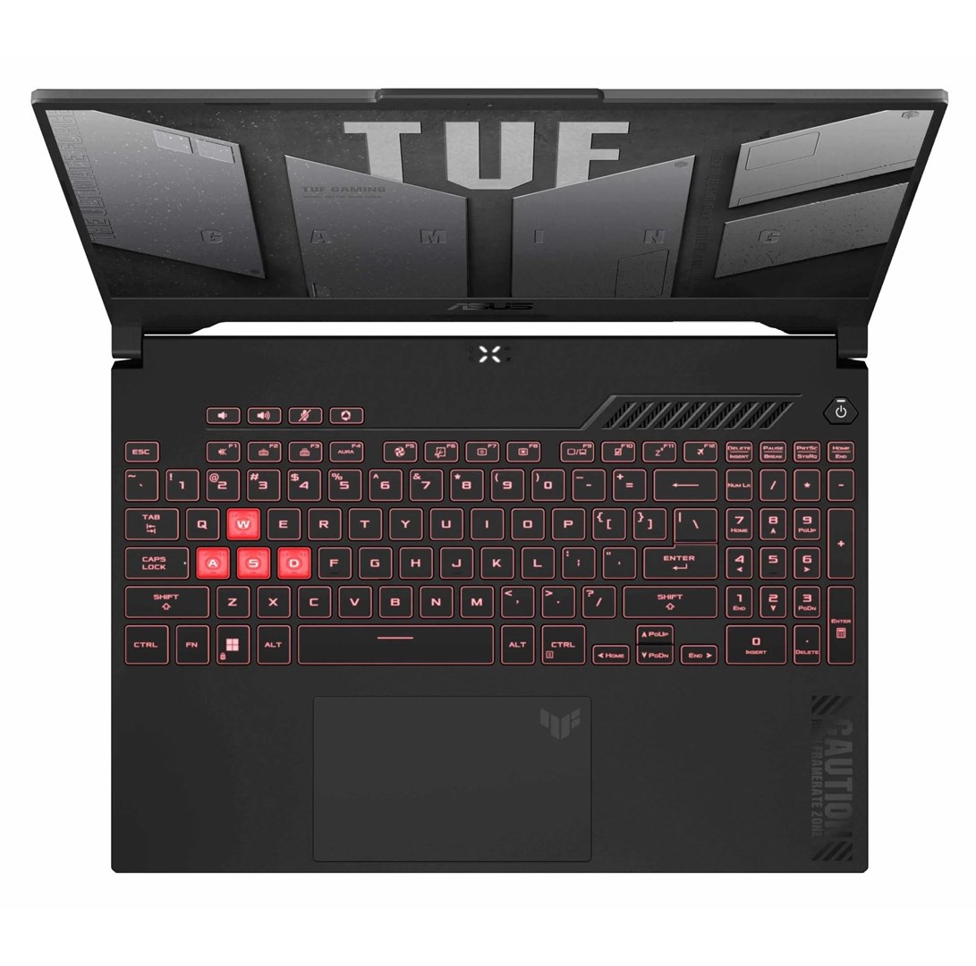 Laptop Asus TUF Gaming A15 FA507NVR, 15.6", AMD Ryzen 7 7435HS, 16GB RAM, 512GB SSD, GeForce RTX 4060, i zi