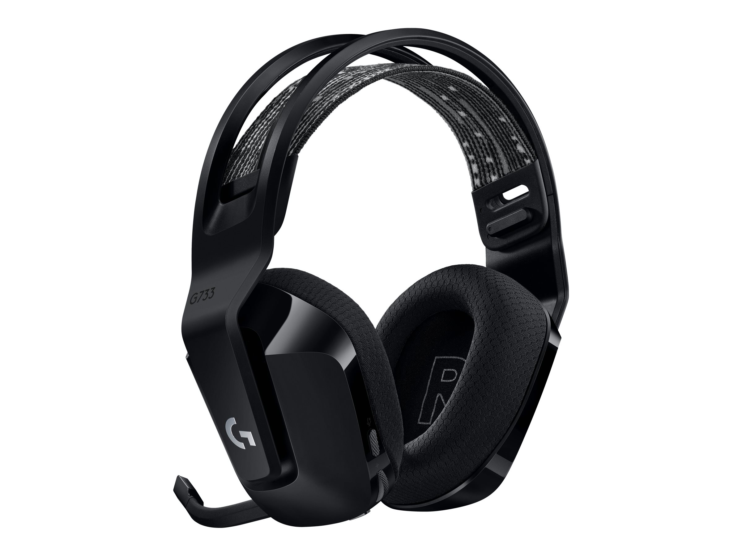Kufje gaming Logitech G G733 LIGHTSPEED, wireless, RGB, të zeza