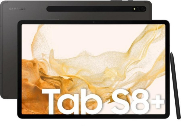 Tableti Samsung Galaxy Tab S8 Plus, 12.4", 128GB, gri