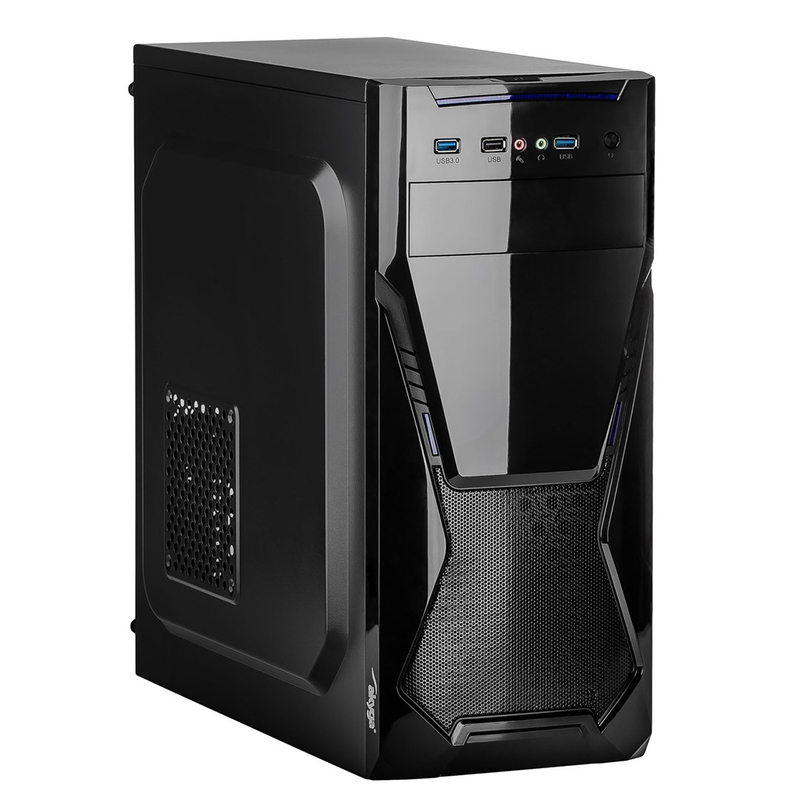 Kutia kompjuterike Akyga AK13BK, Micro Tower ATX, USB 3.0, e zezë