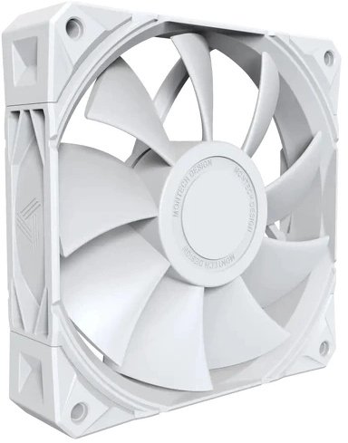 Ventilator keste Montech E28 PWM, 120mm, i bardhë