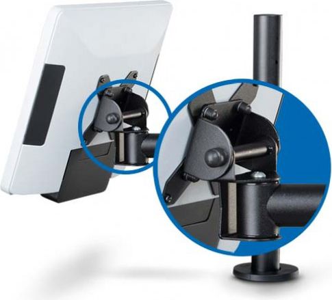 Mbajtëse monitori SpacePole SPV3301-02, rregullim lartësie, e zezë