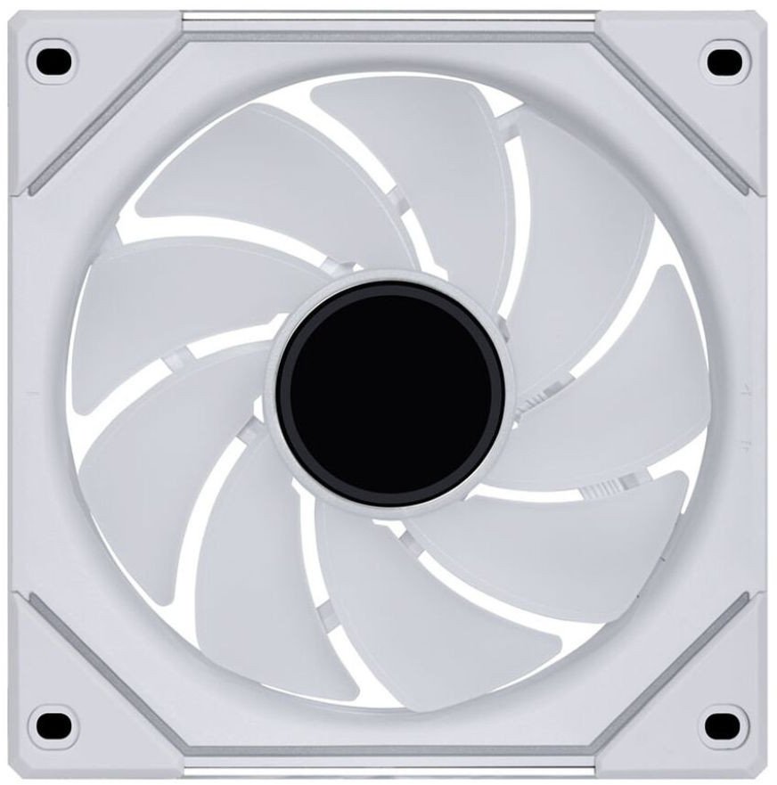 Ventilator kasë Lian Li UNI FAN SL Infinity Mirror Reverse Blade, 120mm, ARGB PWM, i bardhë
