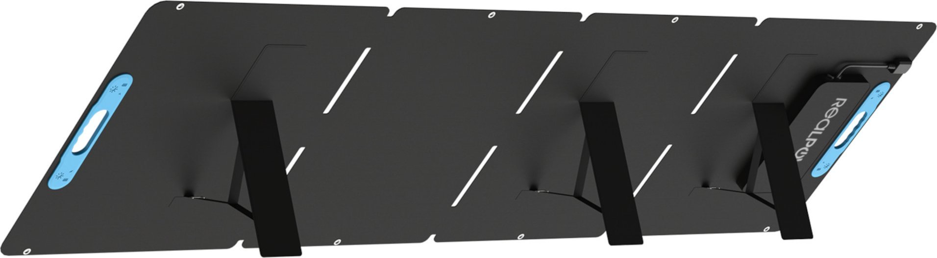 Panel diellor RealPower SP-200E, 200W, 4 panele të palosshme, i zi