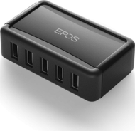 Burim energjie USB Epos Sennheiser MCH 7, për 7 karikues kufjesh, i zi