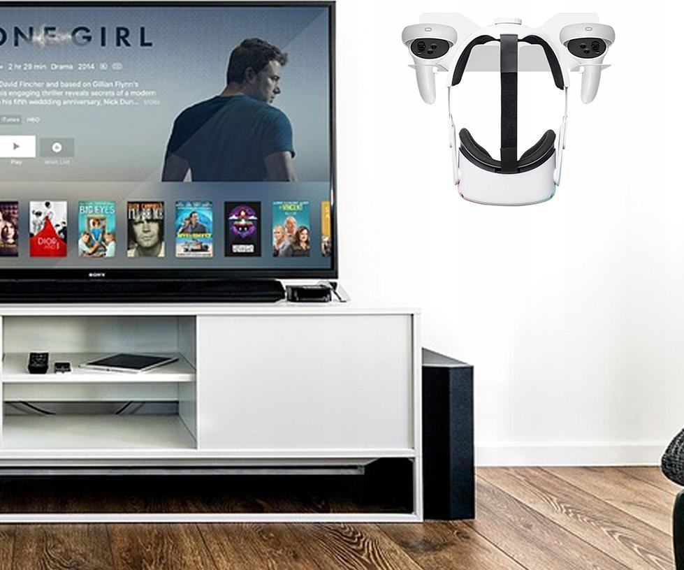 Mbajtës muri JYS OC001 për Oculus Quest 2, metal, i zi