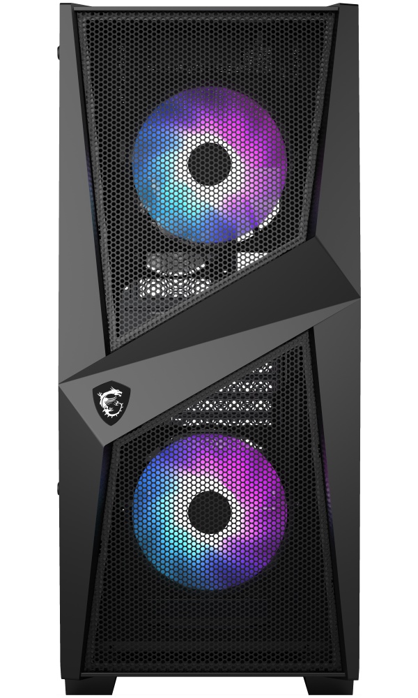 Kasë për PC MSI MAG FORGE 100R, e zezë