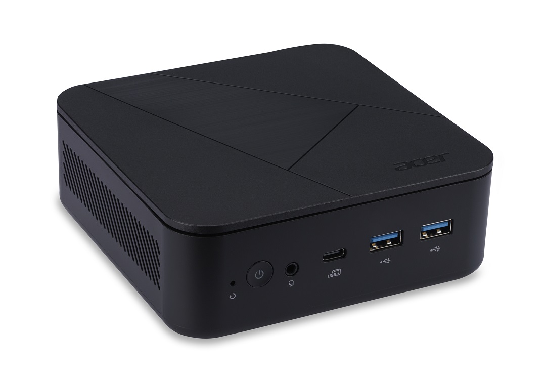 Mini PC Acer Veriton N1502G-12N0U, Intel N100, e zezë