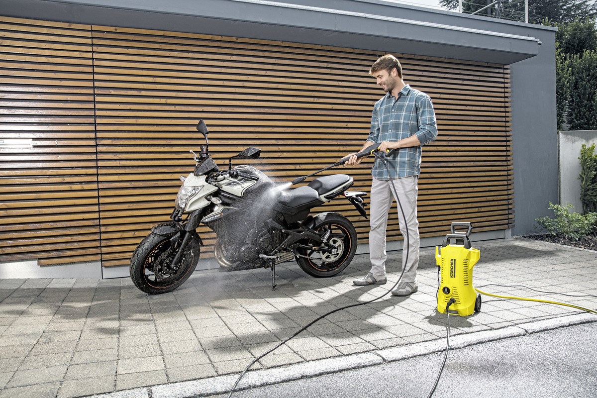 Lavapresë Karcher K 2 Power Control, 1400W, 110 bar, e verdhë