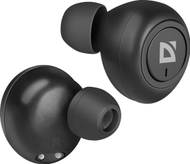Kufje pa tela Defender Twins 638, sportive, të lehta, të zeza
